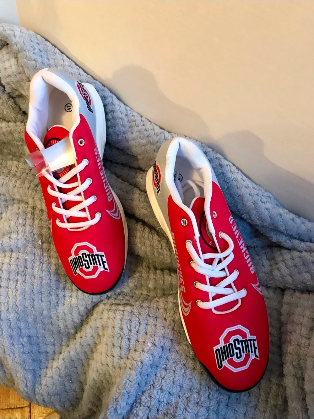 Ohio State Buckeyes Athletic Shoes Size 47.